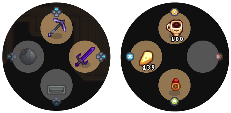 Mining/Combat Quick Actions