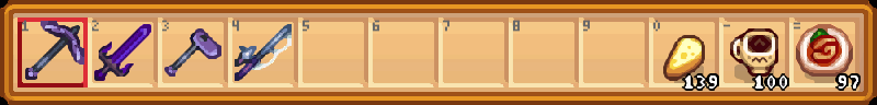 Vanilla toolbar screenshot